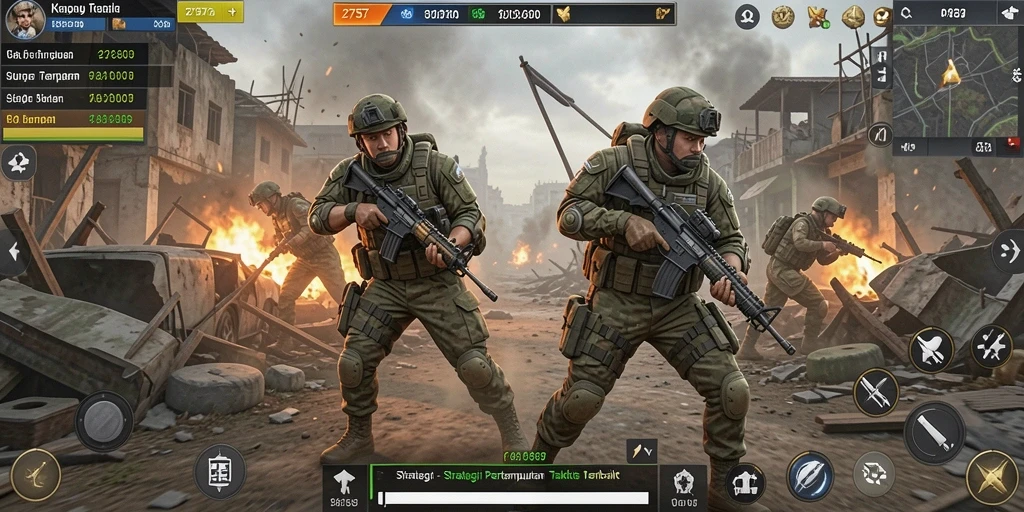 Tampilan gameplay seru dan mendalam dari 2757.