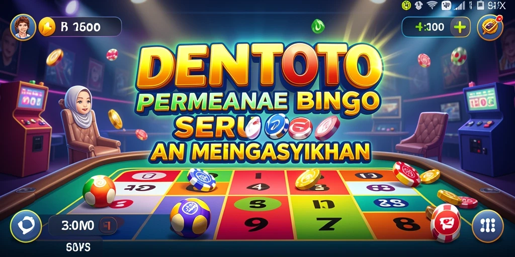 Tampilan gameplay DENTOTO yang seru dan interaktif.