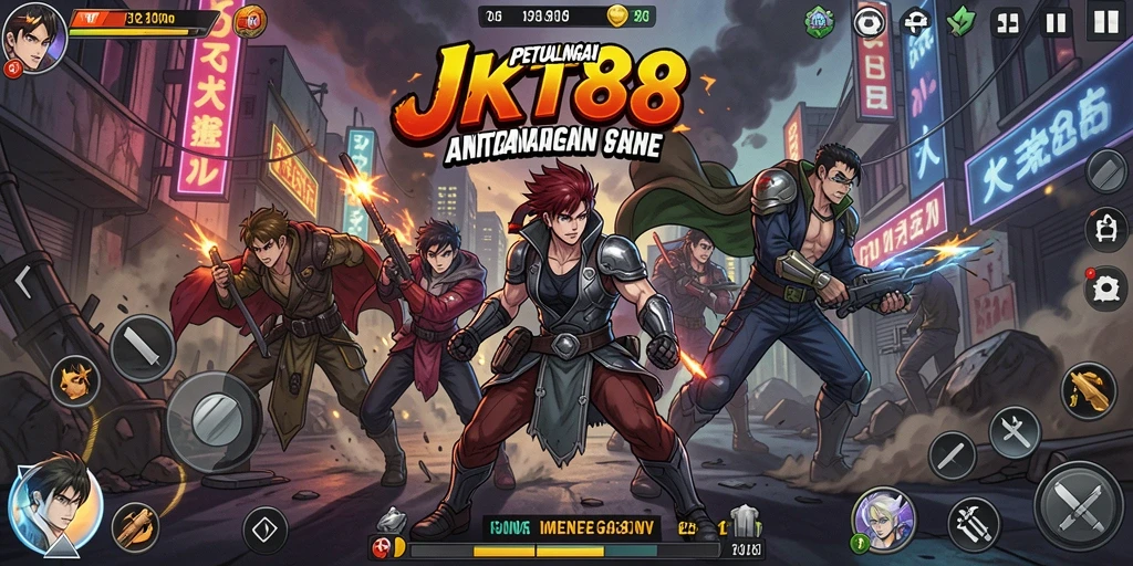 Gameplay menarik dengan karakter Anime yang beragam.