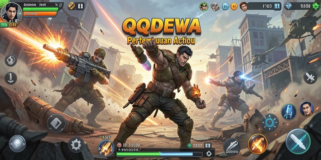 Tangkapan layar seru dari gameplay QQDEWA yang mendebarkan.