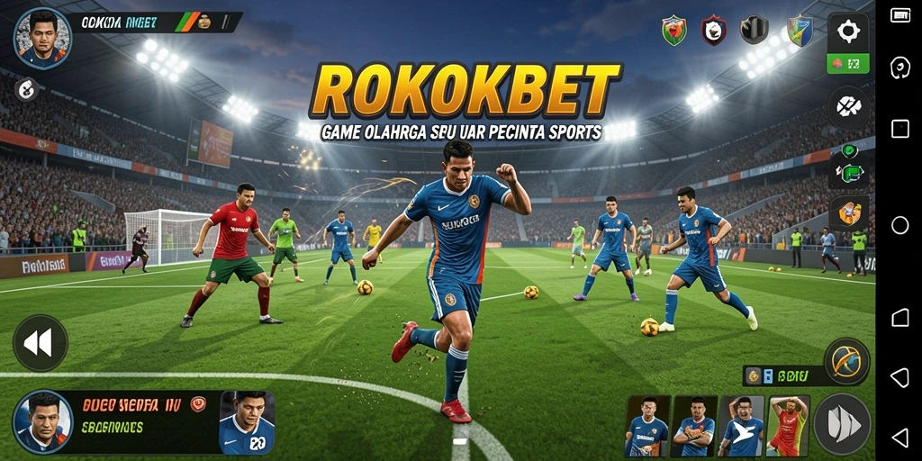 Tampilan gameplay seru dari ROKOKBET yang penuh aksi.