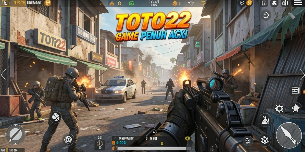 Tampilan gameplay TOTO22 yang menegangkan dan penuh aksi.