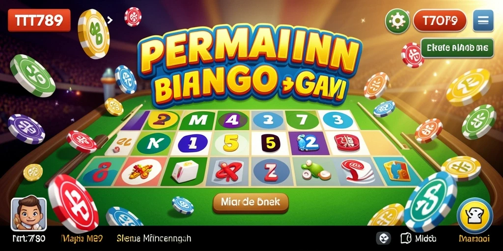 Screenshot gameplay TT789 yang menampilkan keseruan permainan Bingo.